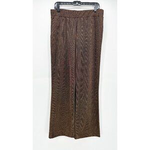 Sparkly Brown & Gold Women's XL Pants